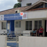 Estratégia Saúde da Família (ESF) Geraldo Schmidt Sobrinho (Foto: Google Street) View/Reprodução)