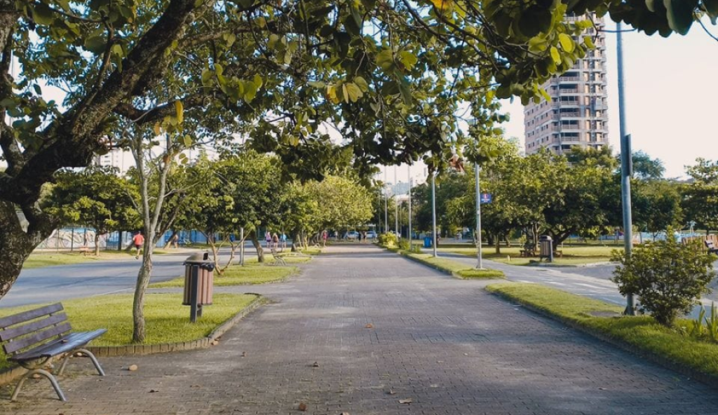 Parque Ramiro Ruediger (Foto: Morgana Kloth / Portal da Cidade Bluemenau)