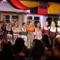 10 finalistas do concurso para a realeza da Oktoberfest 2025 (Foto: Daniel Zimmermann)