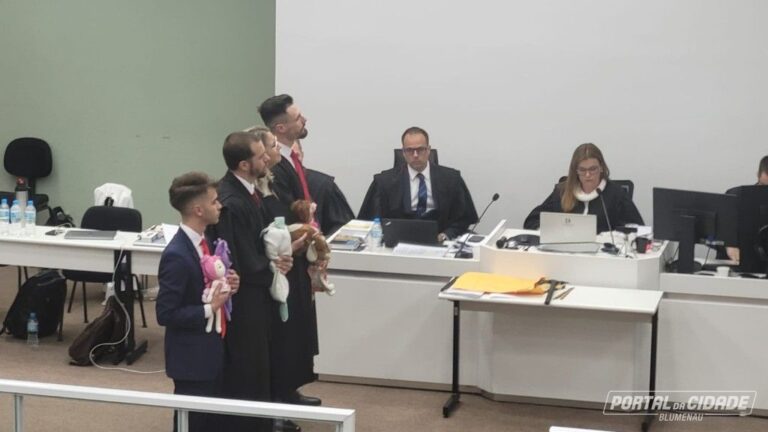 Julgamento do ataque à creche ( Foto: Portal da Cidade Blumenau)