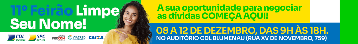 Feirão limpe seu nome - CDL