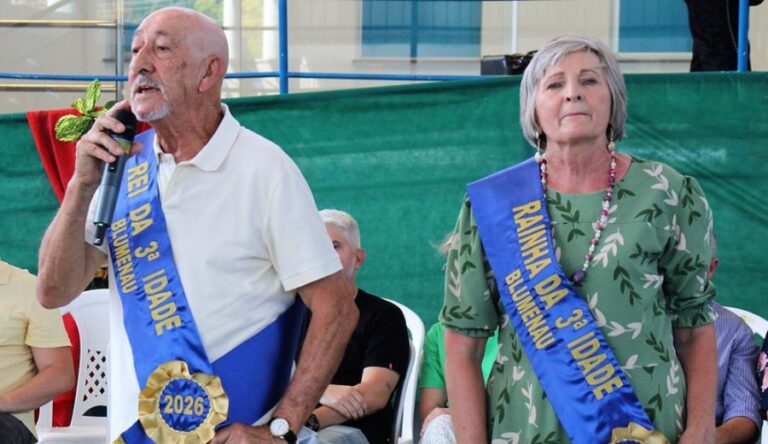 Saiba quem é o novo “casal real 60+” de Blumenau