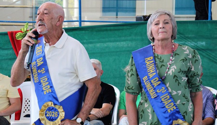 Saiba quem é o novo “casal real 60+” de Blumenau