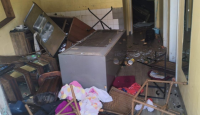 Após quebrar móveis e ameaçar a mãe, homem é detido pela Polícia Militar