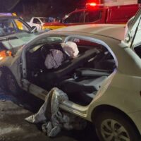 Mulher é encaminhada ao hospital após acidente em Timbó