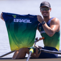 Atleta blumenauense conquista o ouro no Campeonato Sul-Americano de Remo