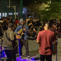 Praça vira palco de jazz contemporâneo em noite aberta ao público em Blumenau