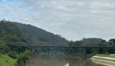 Quarta-feira de tempo seco em Blumenau