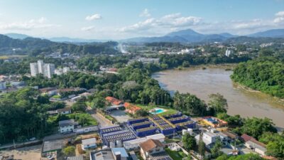 Saiba como estão as obras da ETA 5, em Blumenau