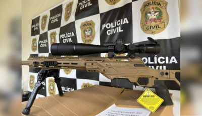 Polícia Civil de Santa Catarina se torna a primeira do país com fuzis de padrão internacional
