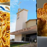 Churrasco de Igreja, pastelada e macarronada marcam o fim de semana em Blumenau