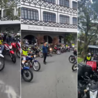 Motoboys vão às ruas em Blumenau por direitos e melhores condições de trabalho