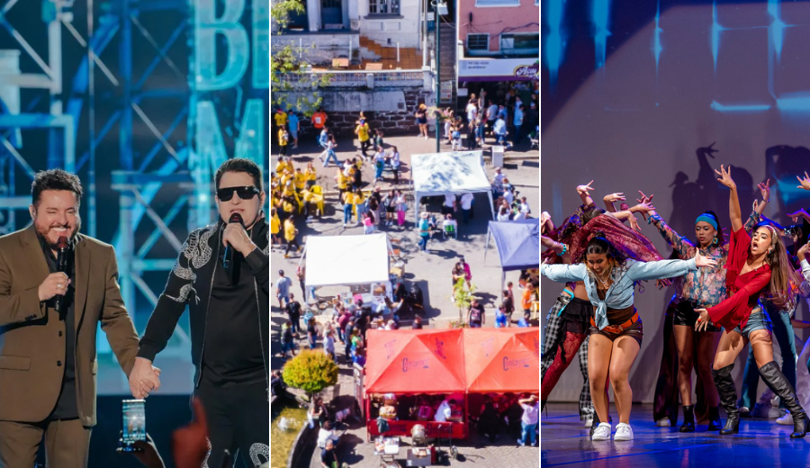 Fim de semana tem Stammtisch, festivais de dança e atrações para toda a família