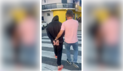 Homem que matou vizinho após briga por fezes de cachorro é preso em Blumenau