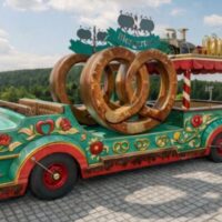 Oktoberfest Blumenau passa a ter “carro do Bretzel”
