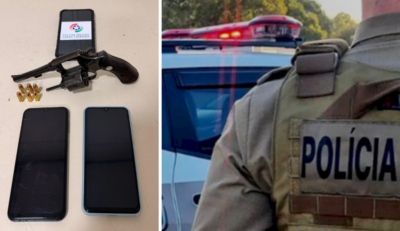 Motorista é preso após exibir arma pelas ruas de Blumenau