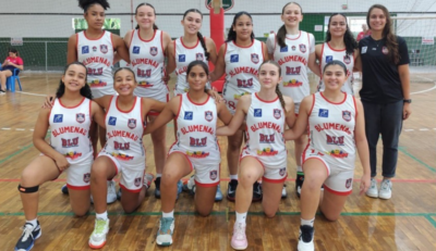 Blumenau tem agenda cheia com disputas no futsal, basquete, vôlei e karatê