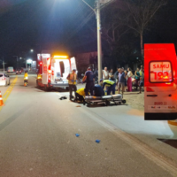 Colisão entre motocicletas deixa dois feridos em Gaspar