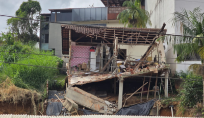 “Disseram que não tinha risco, mas a casa caiu”, relata moradora após desabamento