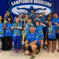 Equipe de natação do Paradesporto de Blumenau conquista vice-campeonato inédito
