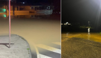 Temporal atinge Gaspar e causa transtornos em vários bairros