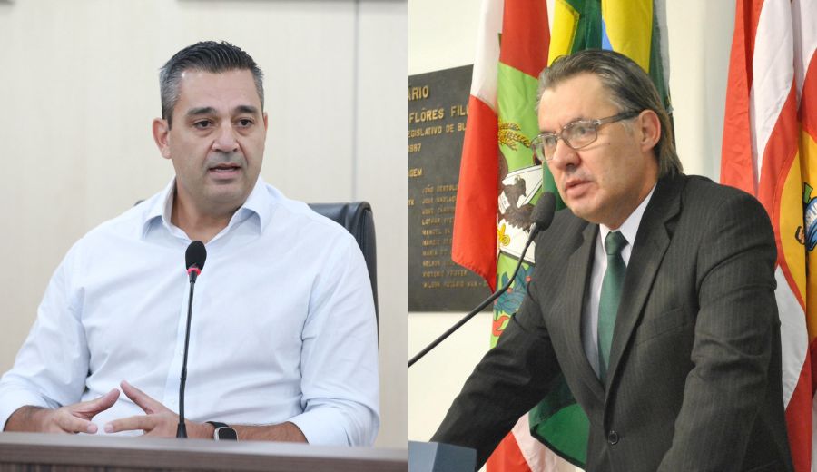 Alexandre Matias à esquerda e João Valle Neto à direita