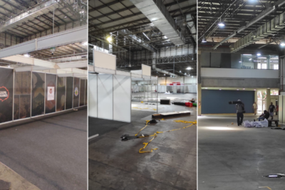 Montagem do BCX entra na reta final e movimenta o Parque Vila Germânica