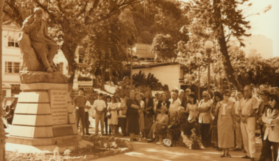 Há 97 anos: era inaugurada a estátua de Dr. Fritz Müller, no bairro Victor Konder
