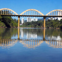 Ponte dos Arcos de Blumenau será parcialmente interditada nesta segunda-feira