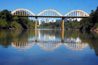 Ponte dos Arcos de Blumenau será parcialmente interditada nesta segunda-feira