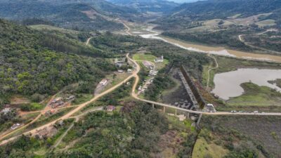 Barragens recebem investimento de mais de R$ 94 milhões para contenção de enchentes no Vale do Itajaí