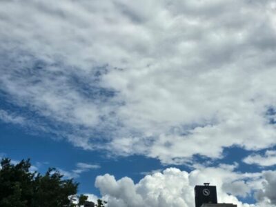 Sábado de clima variado em Blumenau