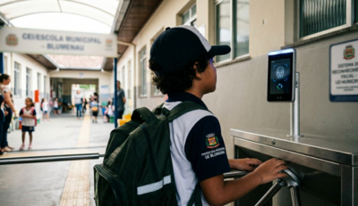 Blumenau avança em projeto de reconhecimento facial nas escolas públicas