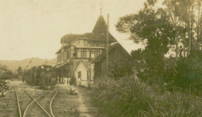 Há 100 anos: era iniciada a construção da ferrovia entre Blumenau e Itajaí