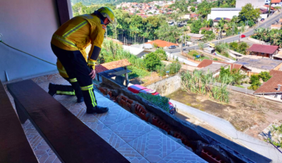 Sacada desaba durante almoço de Dia das Mães e deixa quatro feridos em Blumenau