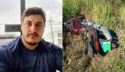 Motociclista que morreu após acidente na BR-470 era morador de Indaial