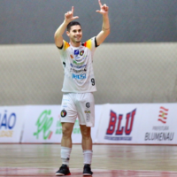 Blumenau Futsal joga em casa contra o São Lourenço nesta terça com entrada de graça