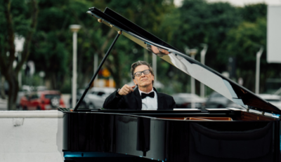 “Notas Para Vida” leva apresentações de piano para UTIs e hospitais em Blumenau