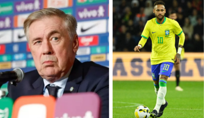 Ancelotti divulga escalação da Seleção Brasileira e Neymar está na lista