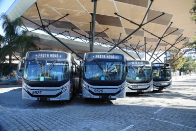 Renovação da frota: Blumenau recebe mais 18 ônibus novos