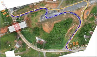 Acesso à BR-470 pela Rua Guilherme Scharf terá desvio a partir desta segunda-feira