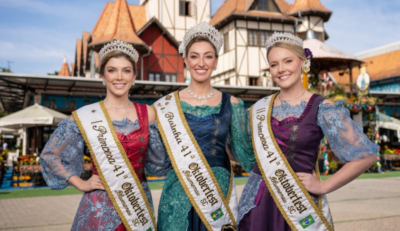 Sonha em ser Rainha da Oktoberfest? Inscrições para o concurso abrem nesta quarta-feira em Blumenau