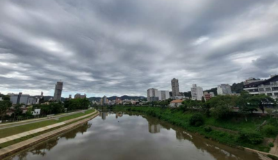 Sábado com mudança no tempo em Blumenau