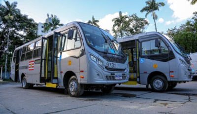 Com ar-condicionado e Wi-Fi, nova leva de ônibus começa a circular em Blumenau