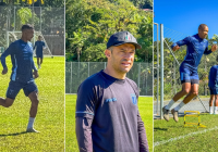 Preparação do BEC para a partida decisiva contra o Hercílio Luz -  Foto: @lucas_antro / Blumenau Esporte Clube