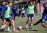 Preparação para a partida - Foto: @lucas_antro