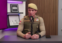 Comandante do 10º Batalhão da Polícia Militar, Heintje Heerdt - Foto: Reprodução